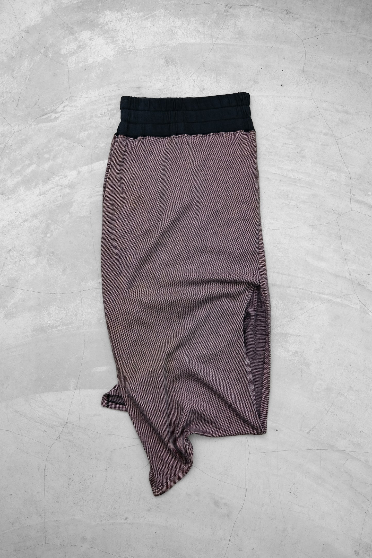 ISSEY MIYAKE 1980s - Asymmetric Knit Skirt