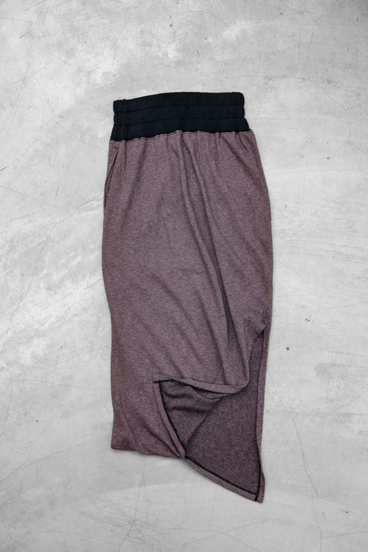 ISSEY MIYAKE 1980s - Asymmetric Knit Skirt