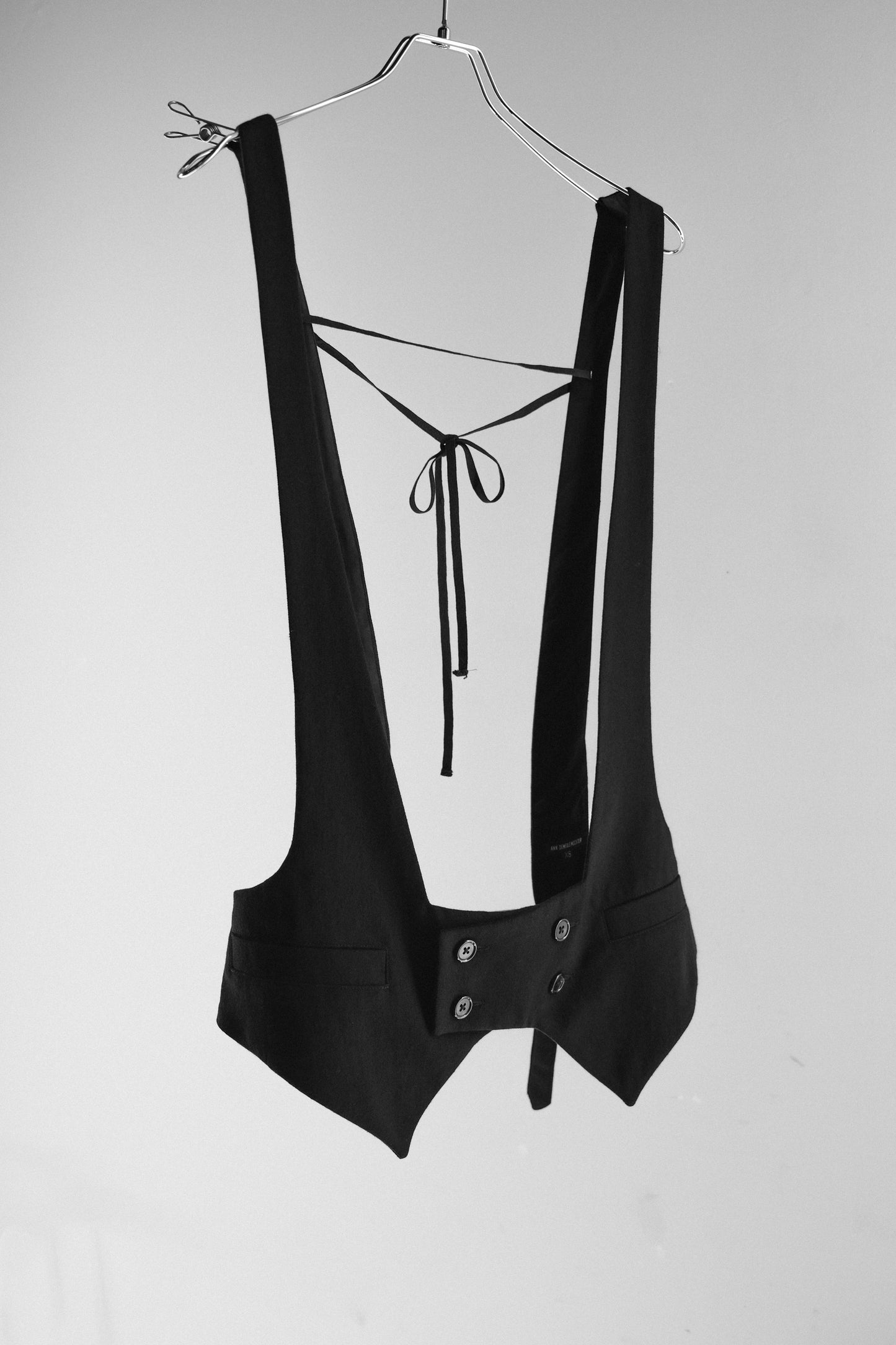 Ann Demuelemeester F/W2011 - Suspender Waistcoat
