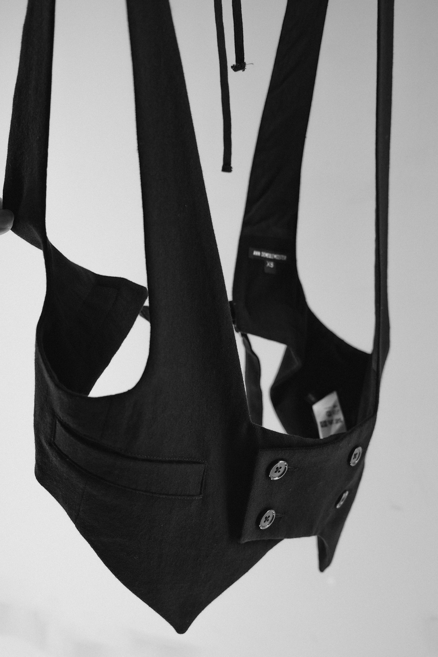 Ann Demuelemeester F/W2011 - Suspender Waistcoat