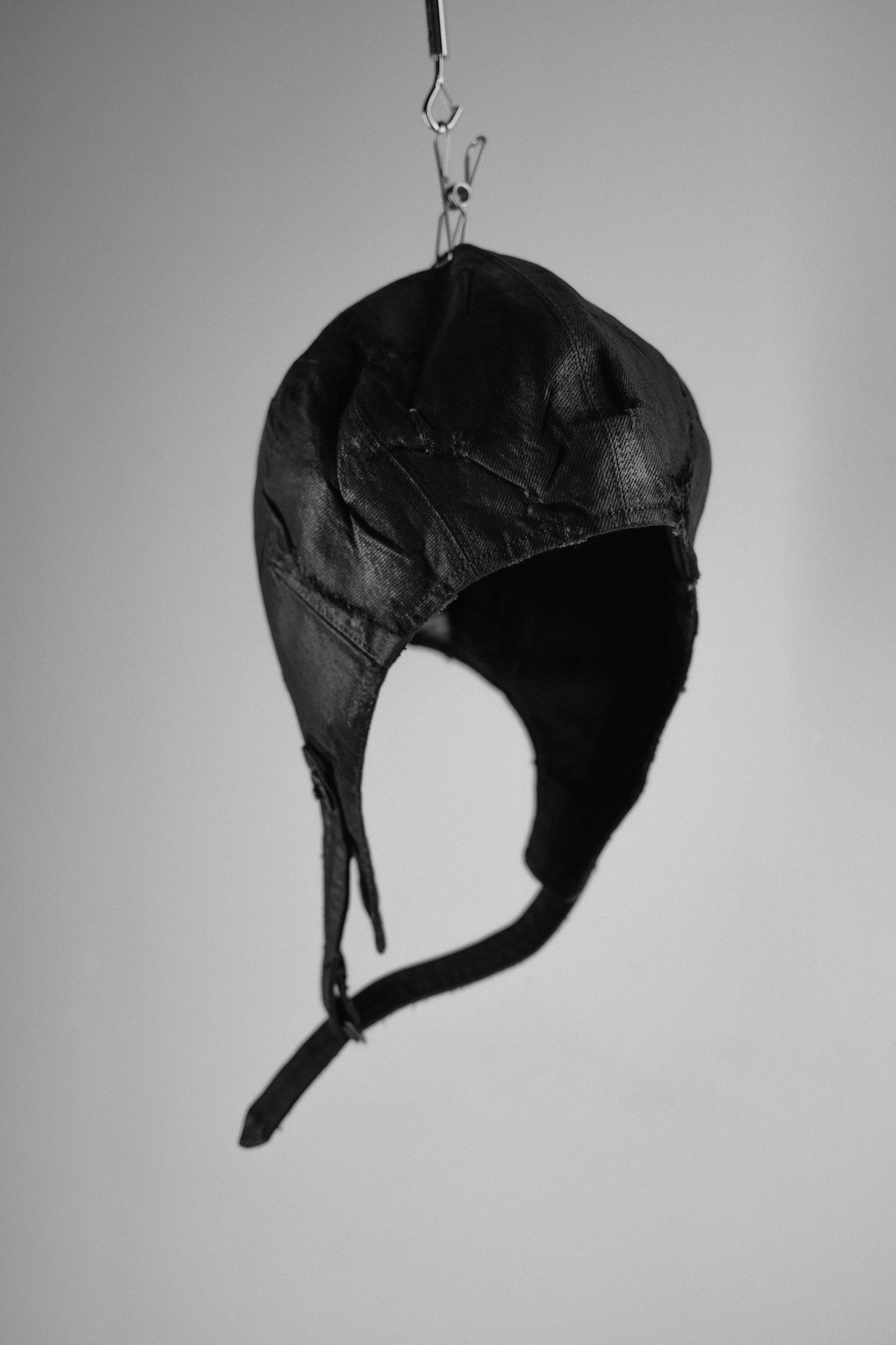 Julius F/W2025 - Coated 12oz Denim Flight Cap
