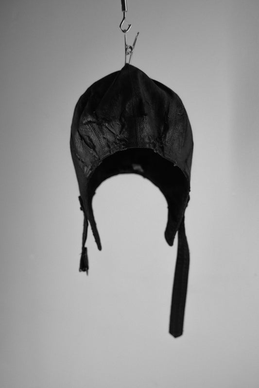 Julius F/W2025 - Coated 12oz Denim Flight Cap