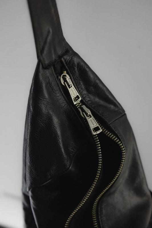 Ann Demuelemeester 2010s - Leather Boston Bag