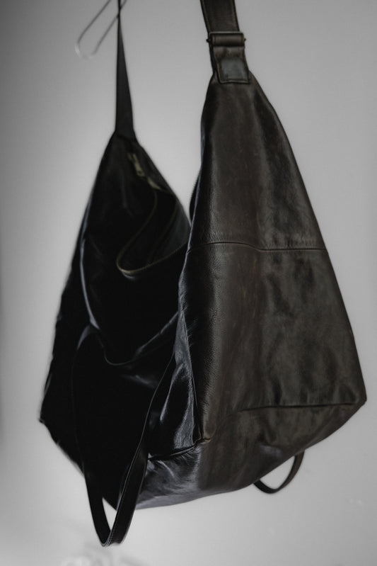 Ann Demuelemeester 2010s - Leather Boston Bag