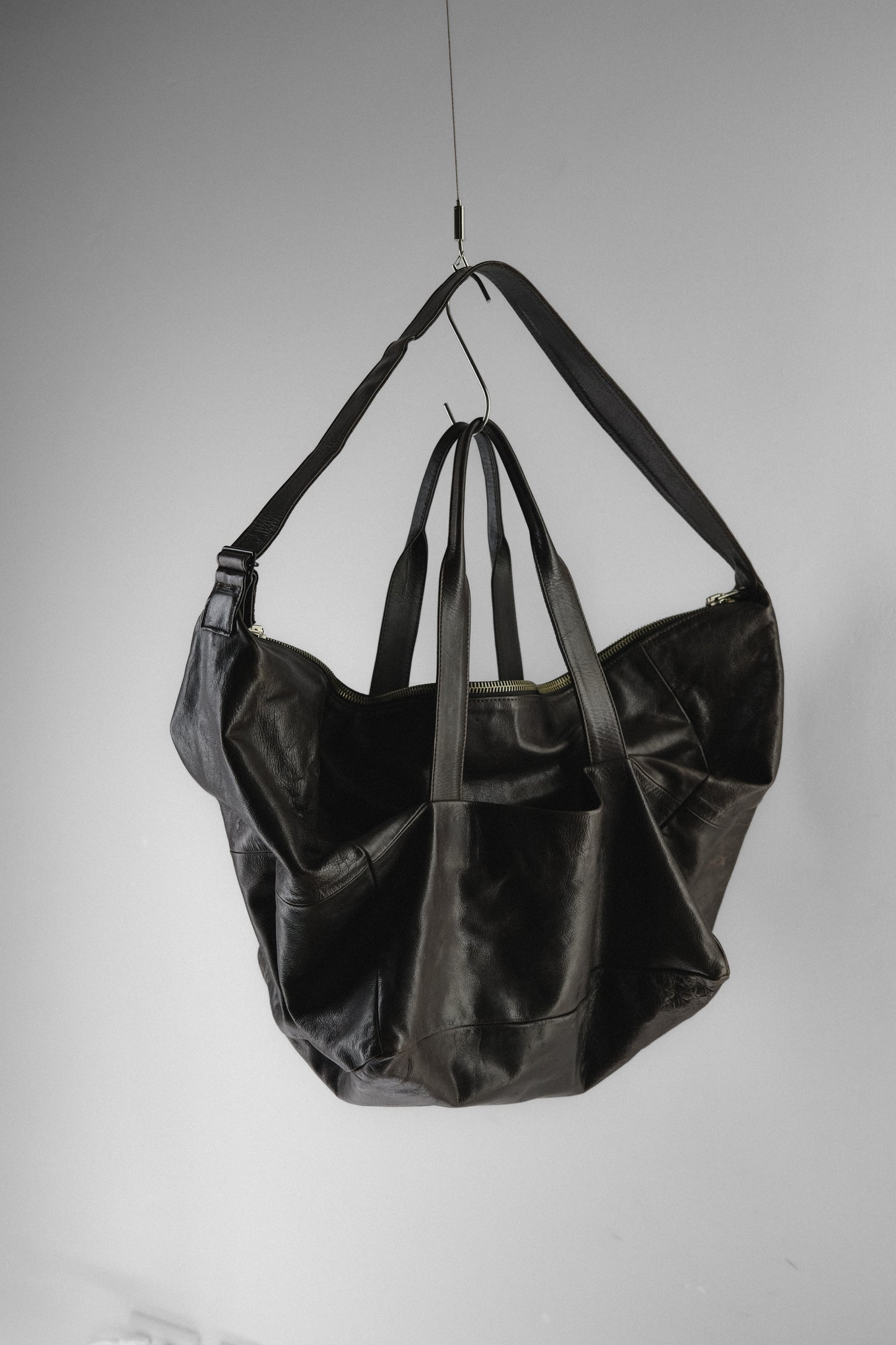 Ann Demuelemeester 2010s - Leather Boston Bag