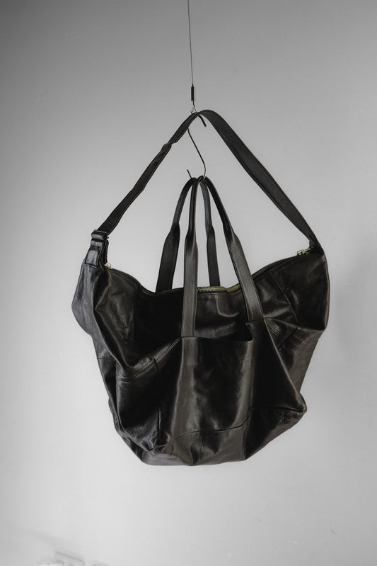 Ann Demuelemeester 2010s - Leather Boston Bag
