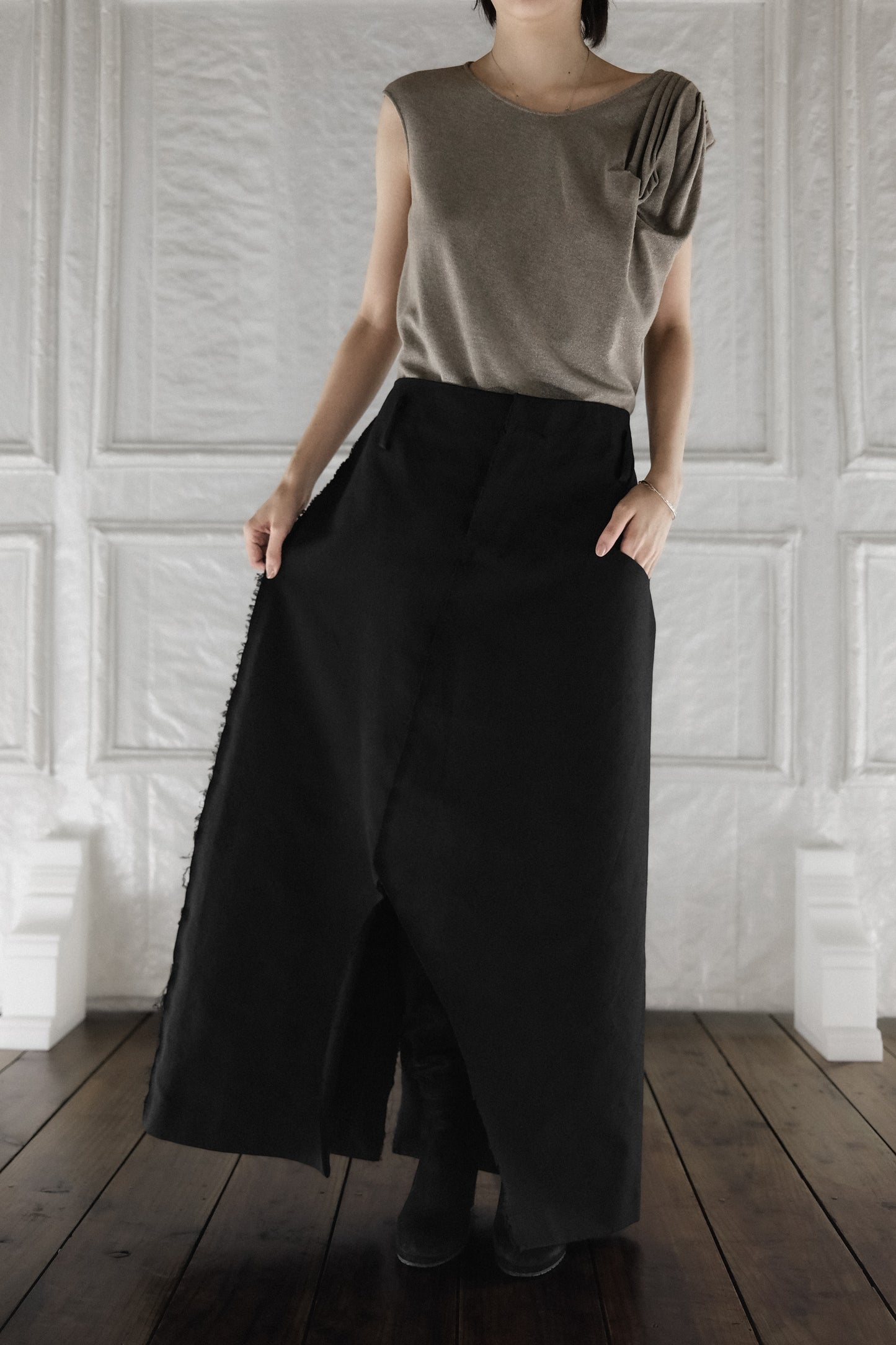 Lumen et Umbra 2010s - Circle-cut Maxi Skirt