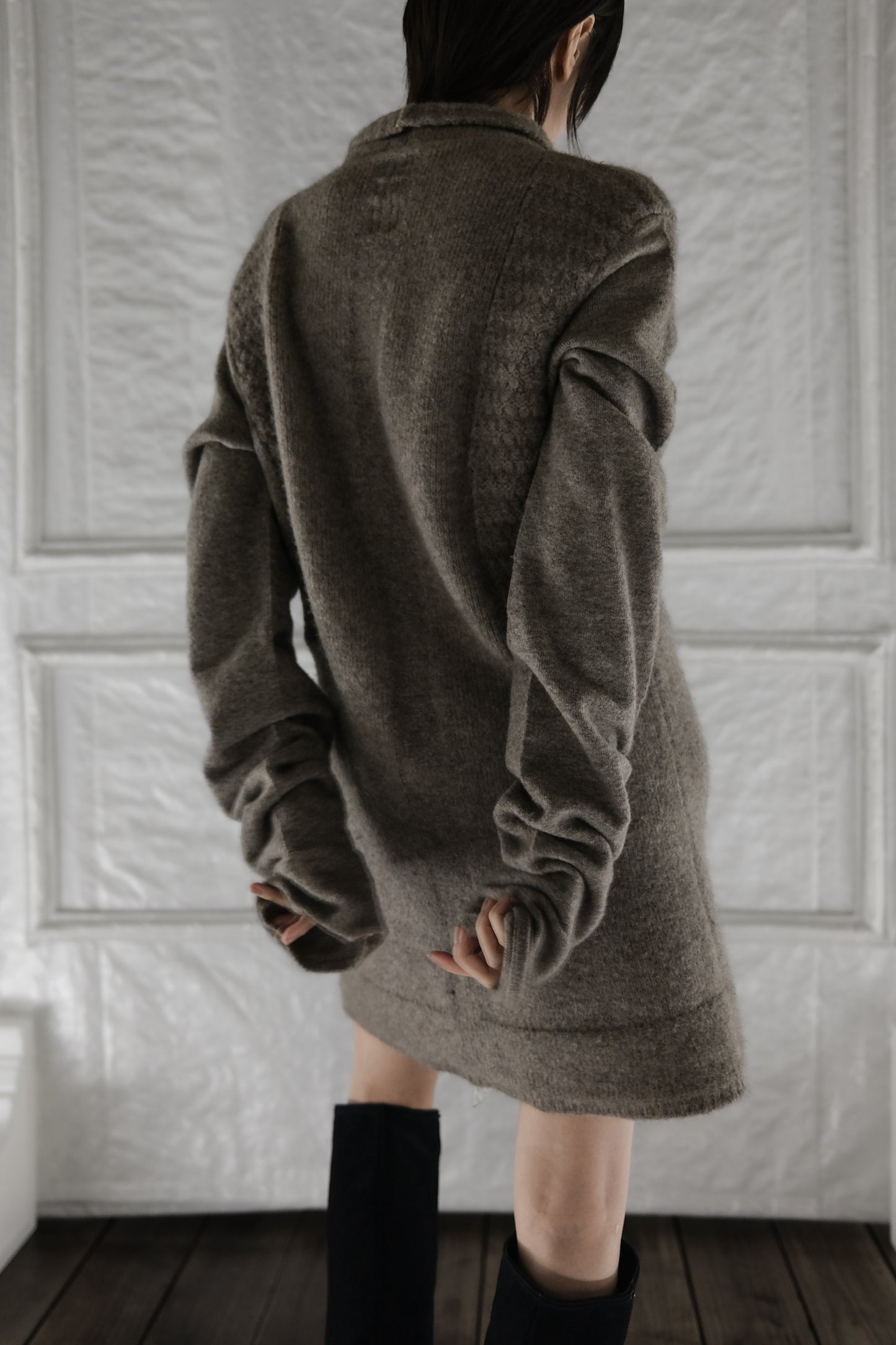 Rick Owens F/W2016 "MASTODON" - Yak Mock Neck Sweater