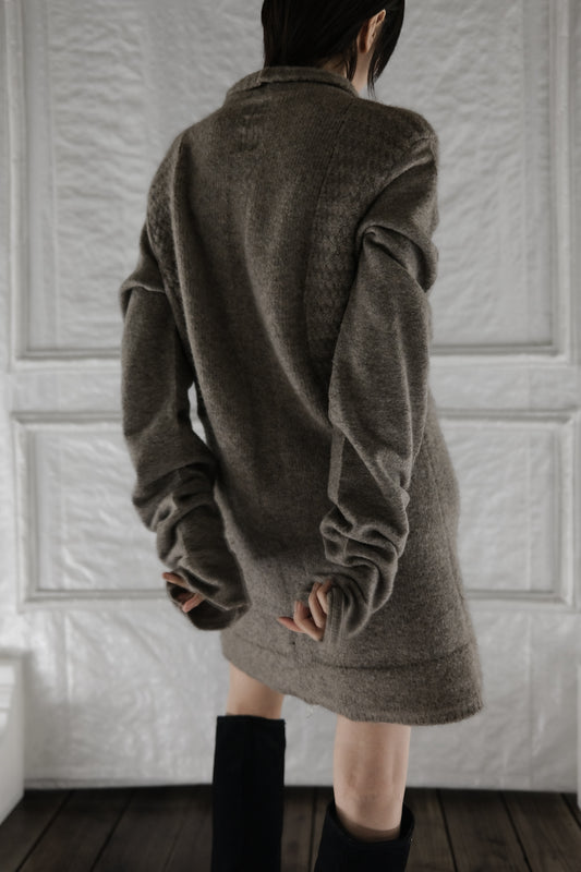 Rick Owens F/W2016 "MASTODON" - Yak Mock Neck Sweater