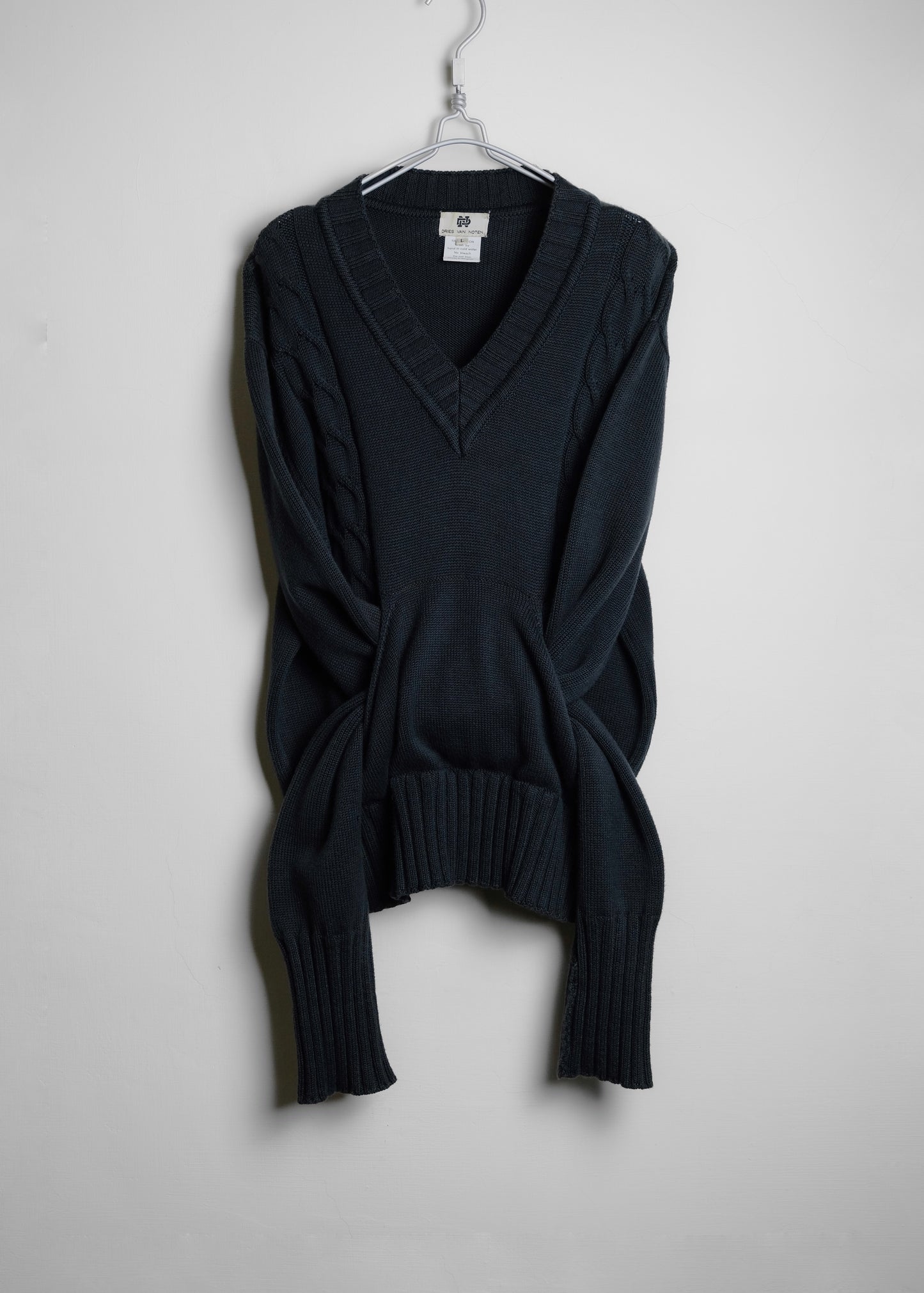 Dries Van Noten 1980-1990s - Cable Knit Sweater