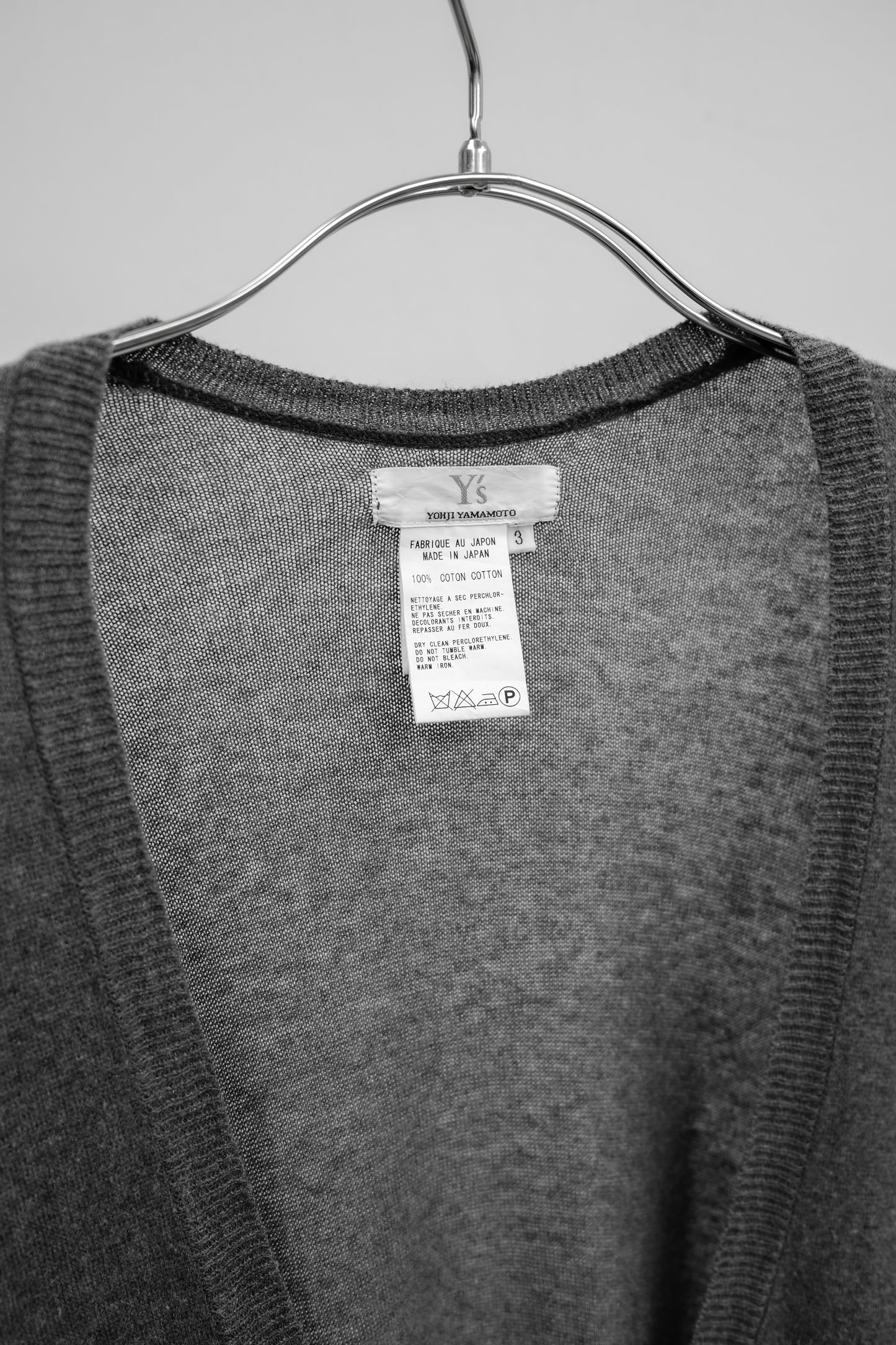 Y’s Yohji Yamamoto S/S2003 - Asymmetric Sleeve Long Knit