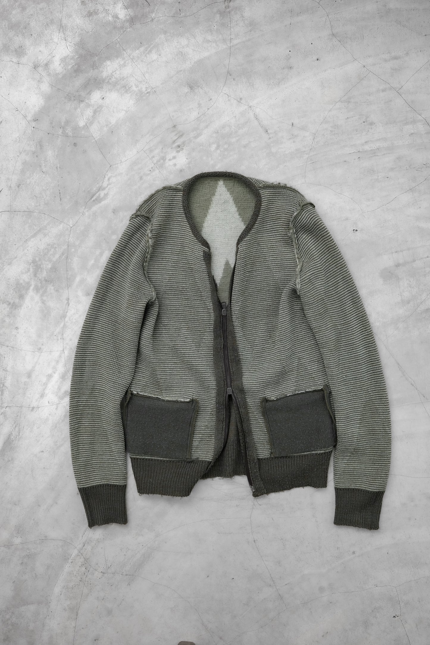 Number (N)ine F/W2008 “My Own Private Portland” - Argyle Zip Cardigan