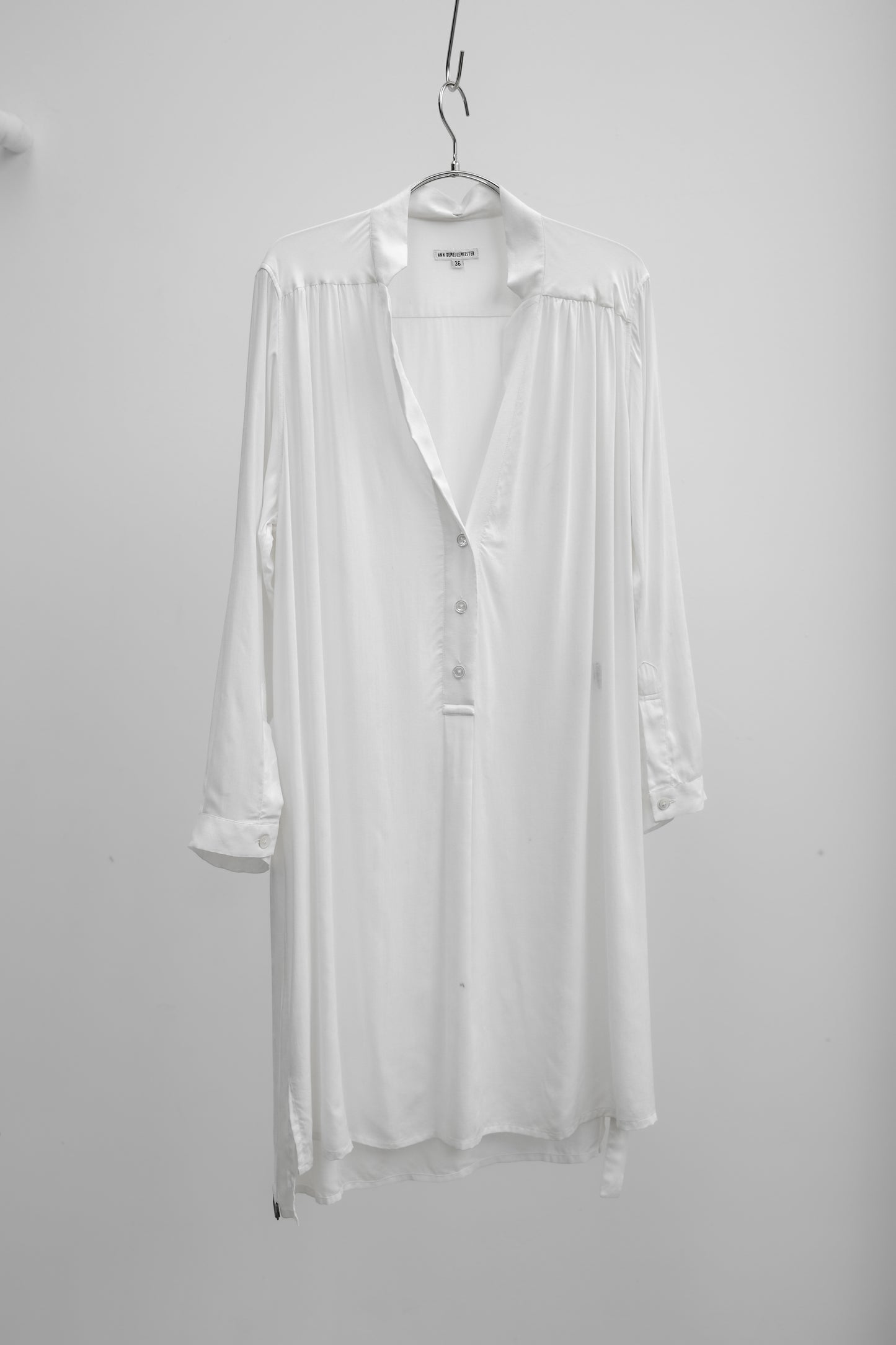 Ann Demuelemeester 2010s - Gathered Tunic Shirt