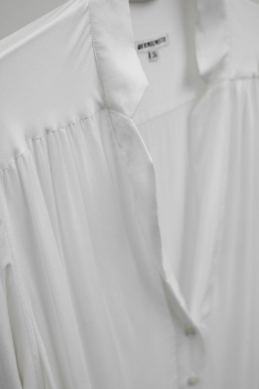 Ann Demuelemeester 2010s - Gathered Tunic Shirt