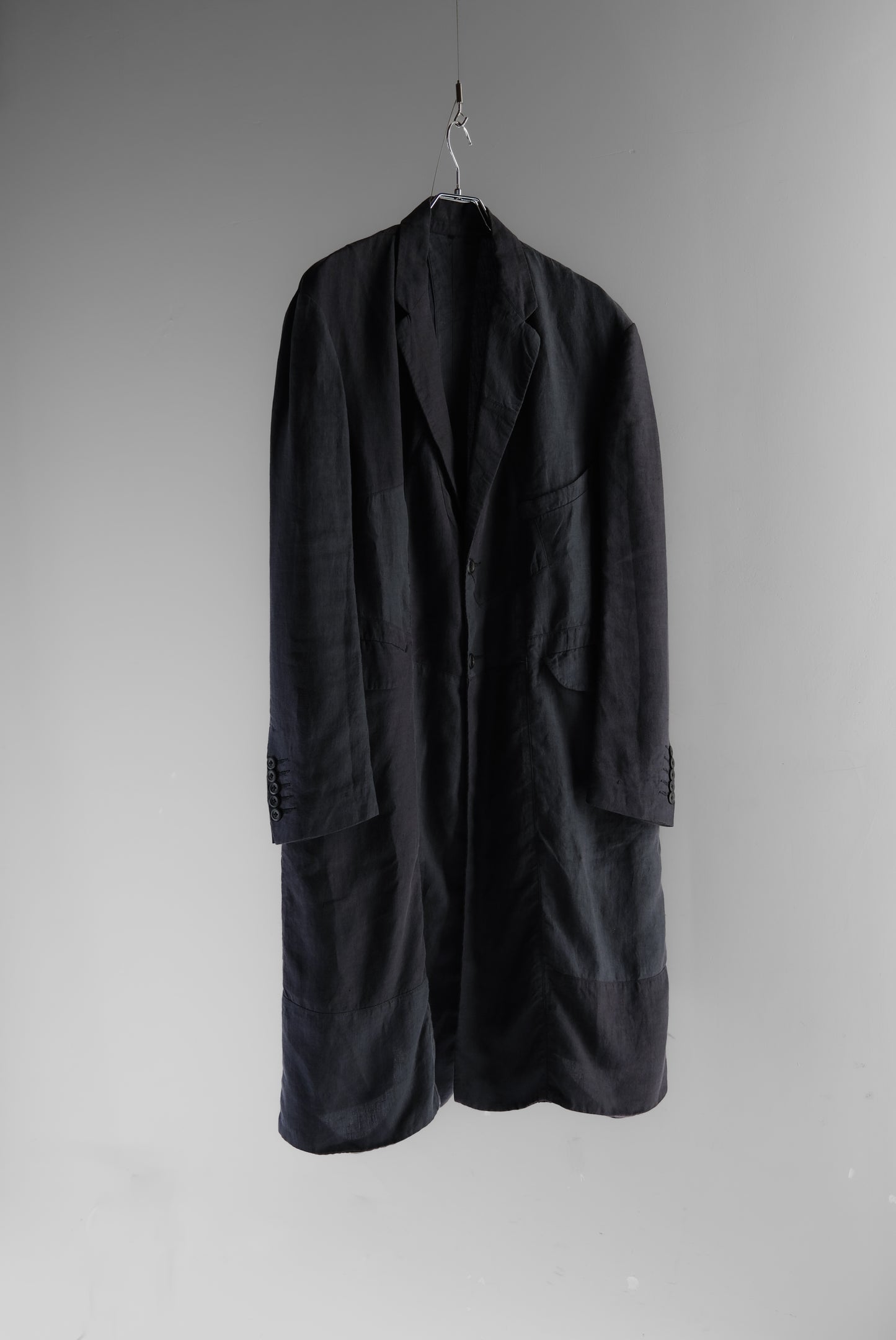 ZIGGY CHEN S/S2016 - Linen Patchwork Coat