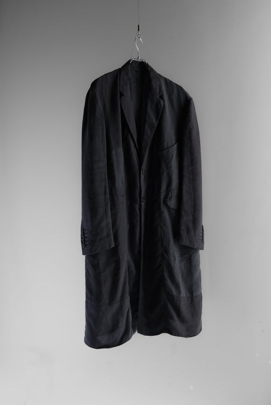 ZIGGY CHEN S/S2016 - Linen Patchwork Coat
