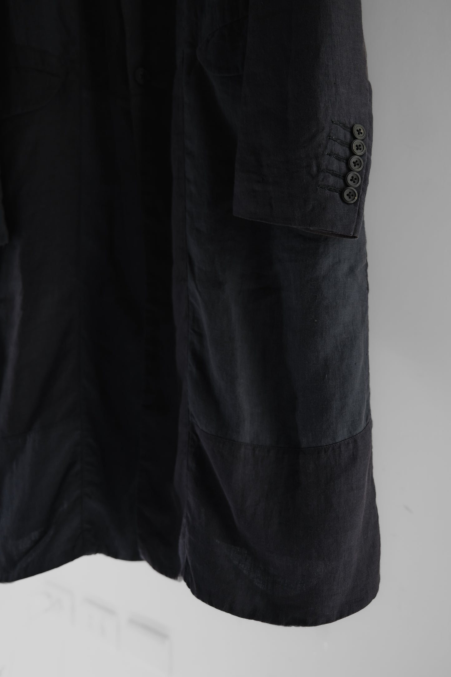 ZIGGY CHEN S/S2016 - Linen Patchwork Coat