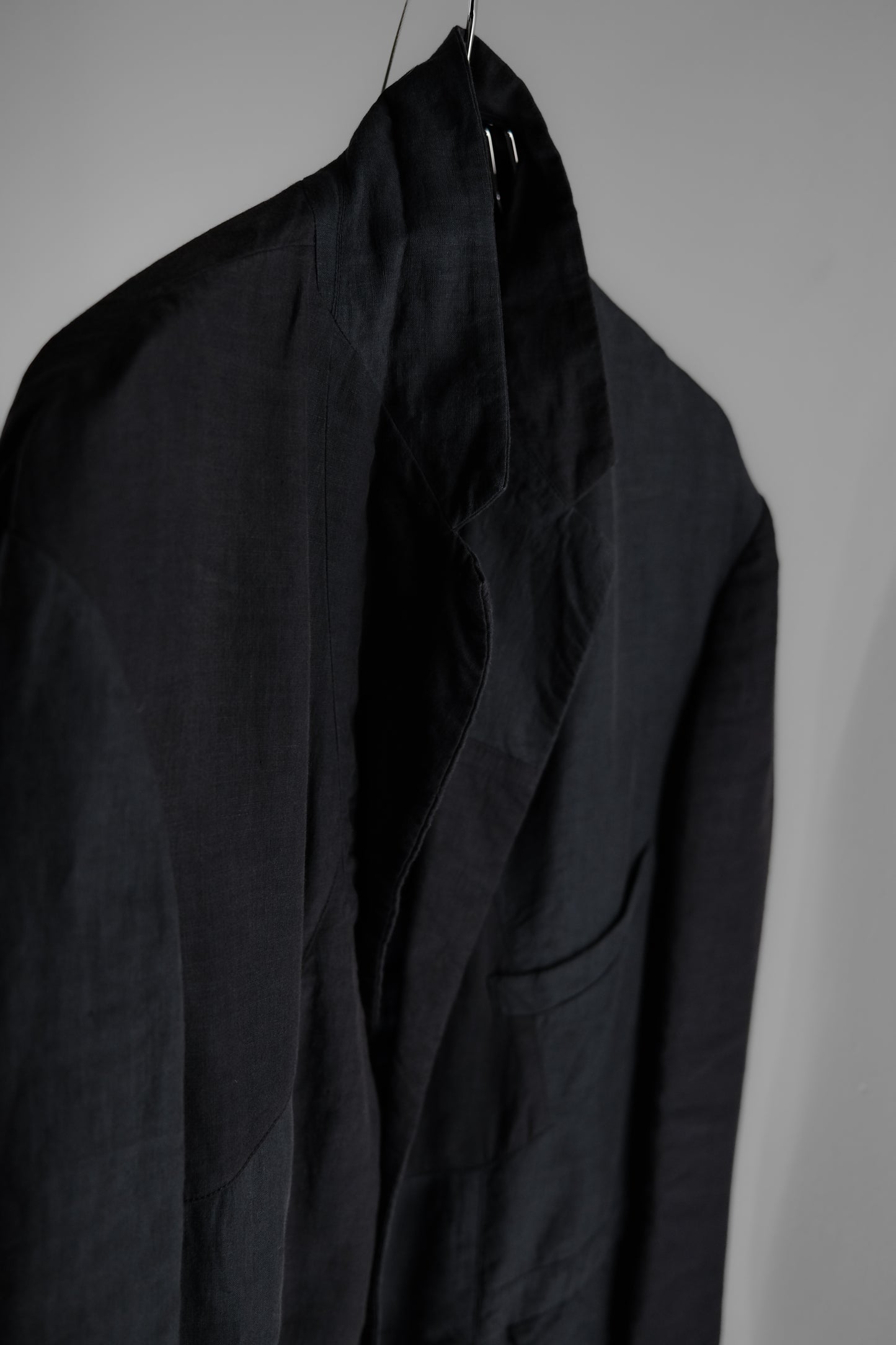 ZIGGY CHEN S/S2016 - Linen Patchwork Coat