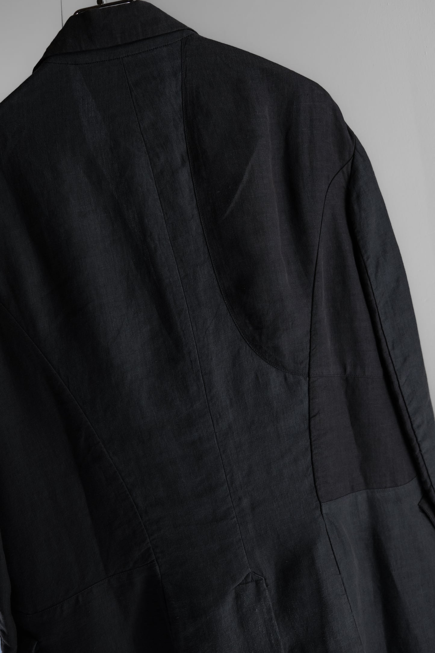ZIGGY CHEN S/S2016 - Linen Patchwork Coat