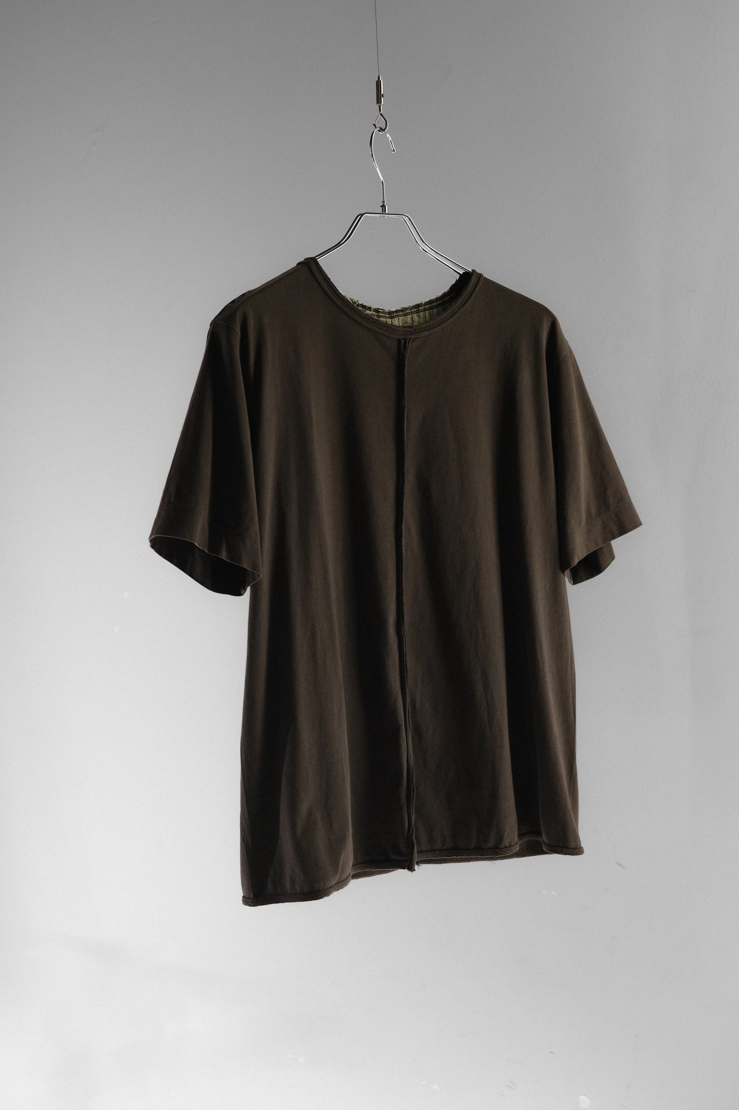 ZIGGY CHEN S/S2024 - Classic Front Seam T-Shirt