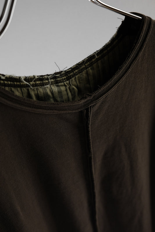 ZIGGY CHEN S/S2024 - Classic Front Seam T-Shirt