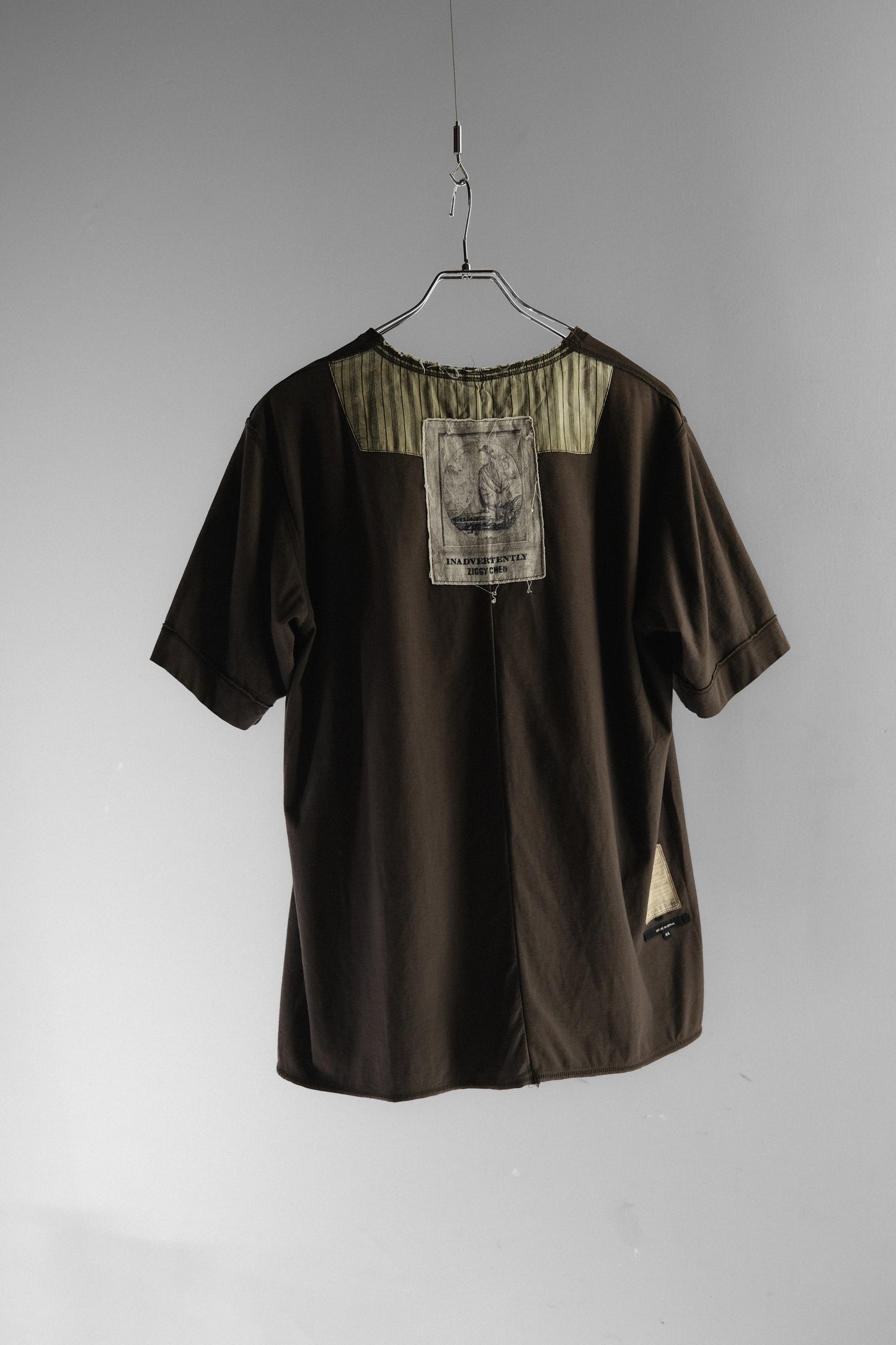 ZIGGY CHEN S/S2024 - Classic Front Seam T-Shirt