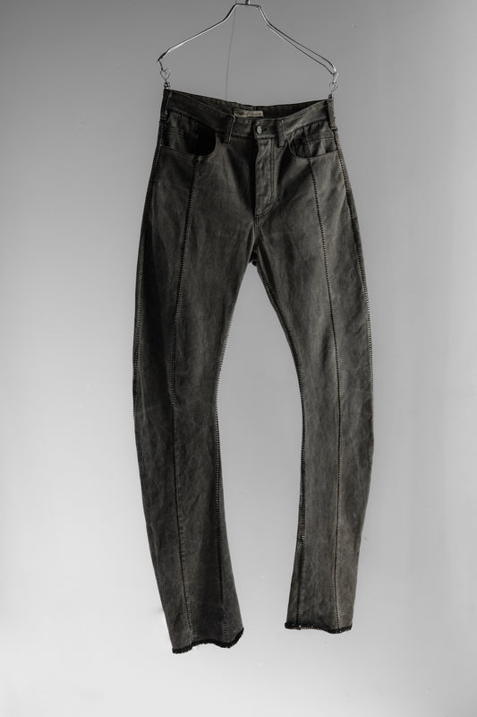 MARCEL EVERETTE - Overlock J-Cut Denim Pants