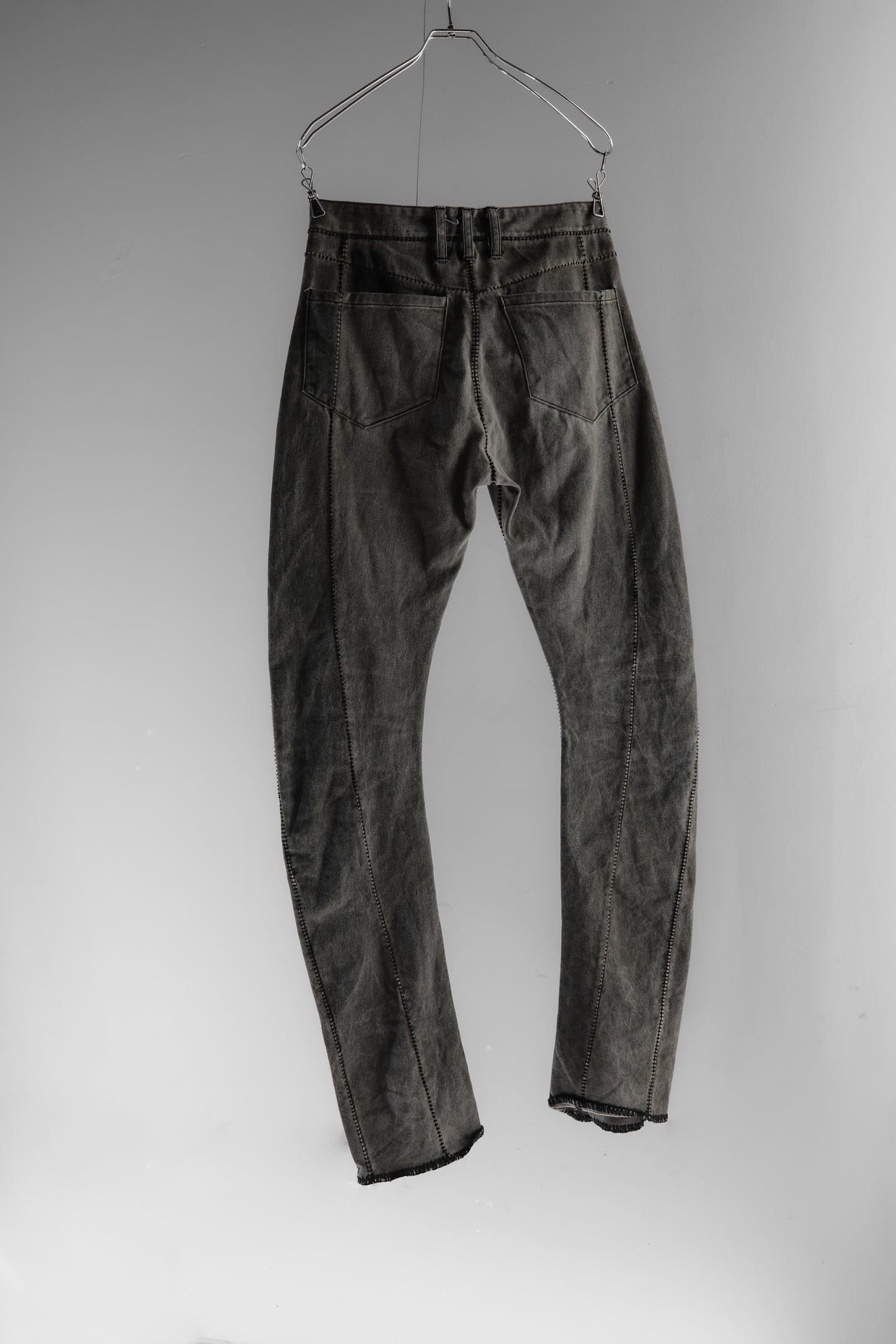 MARCEL EVERETTE - Overlock J-Cut Denim Pants