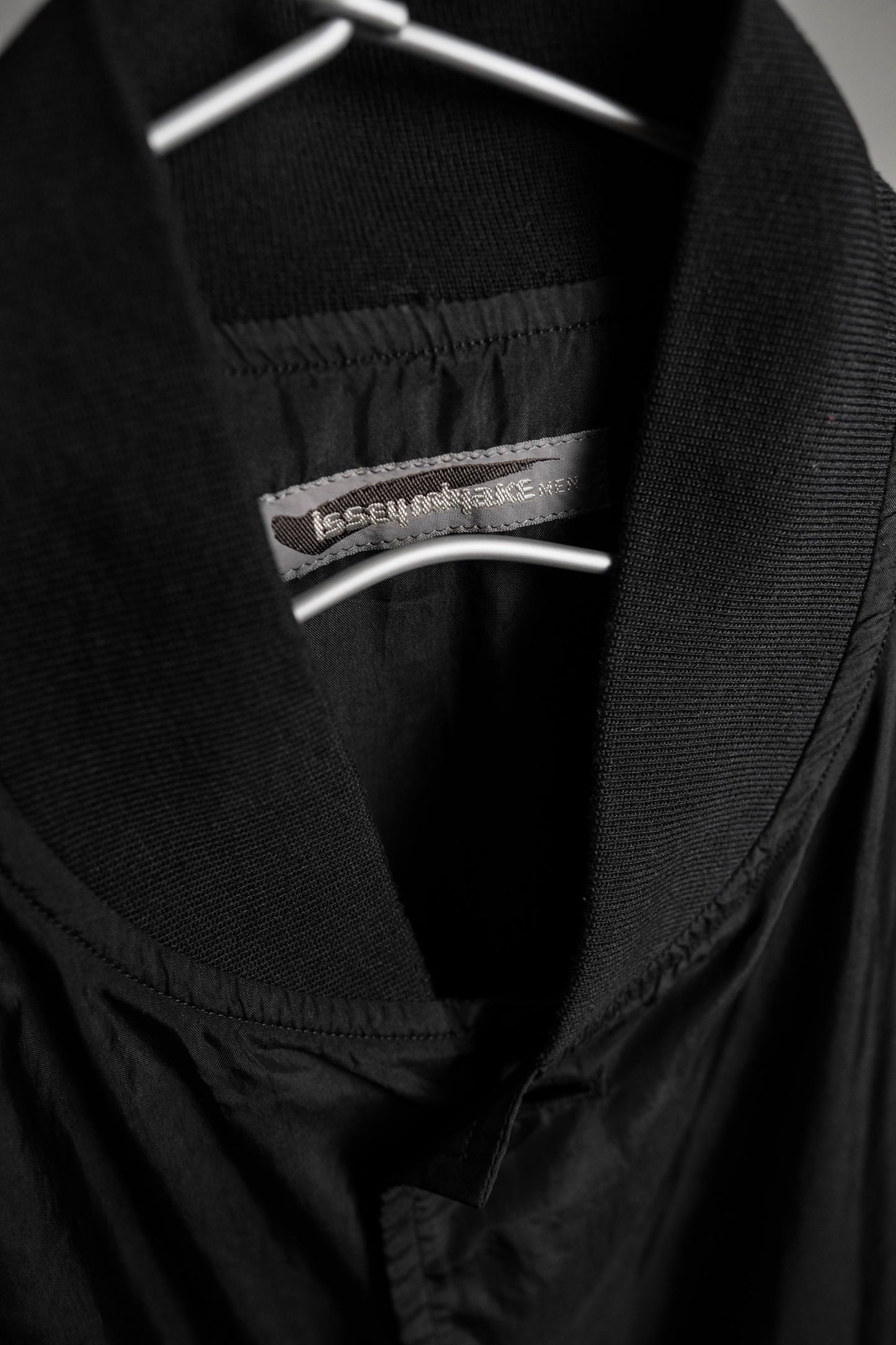 ISSEY MIYAKE MEN S/S1988 - Brush Tag Nylon Bomber Jacket