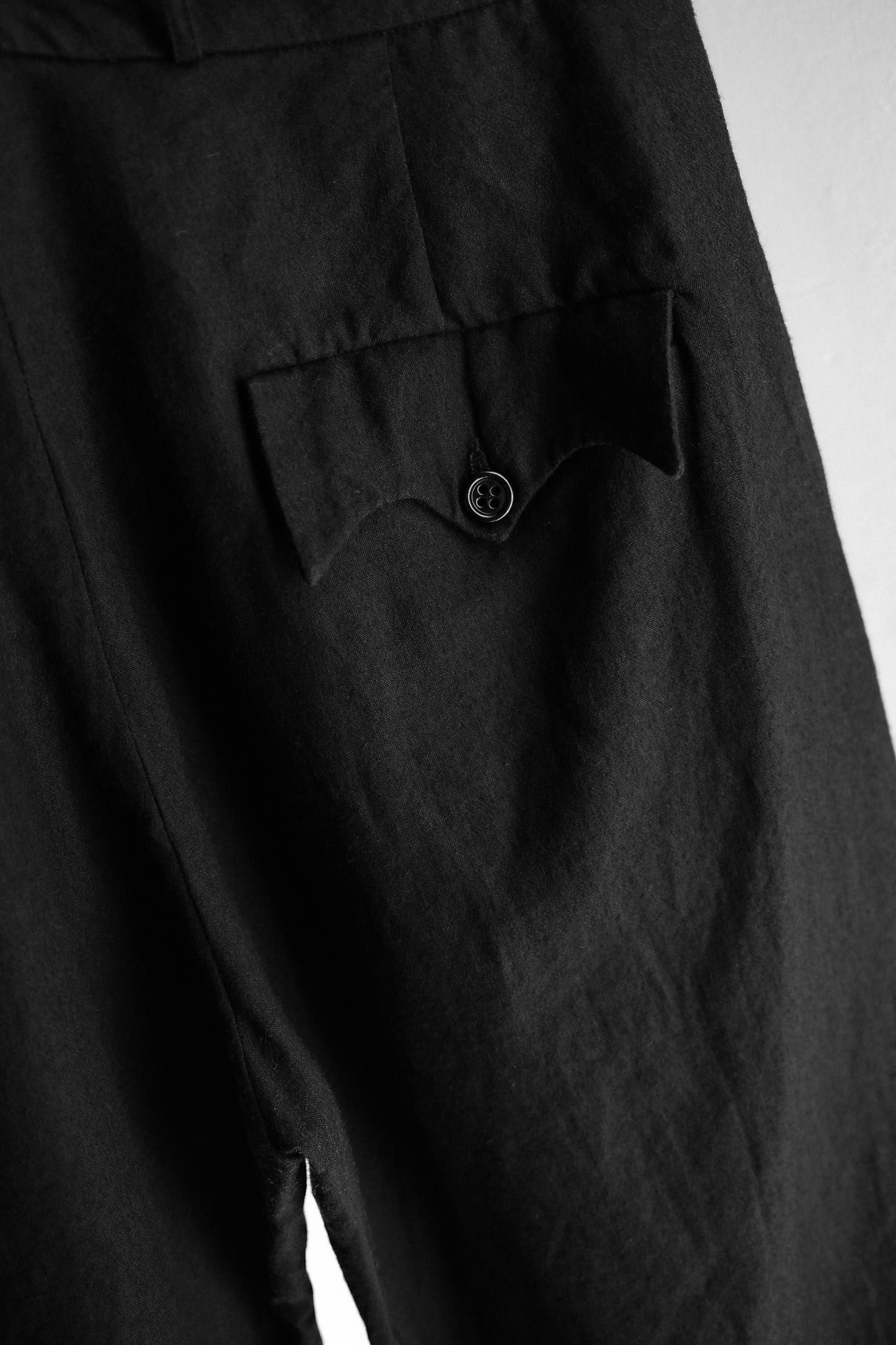 ARCHIVIO J.M. Ribot - Antique Button Velvet-Trim Leg Pants