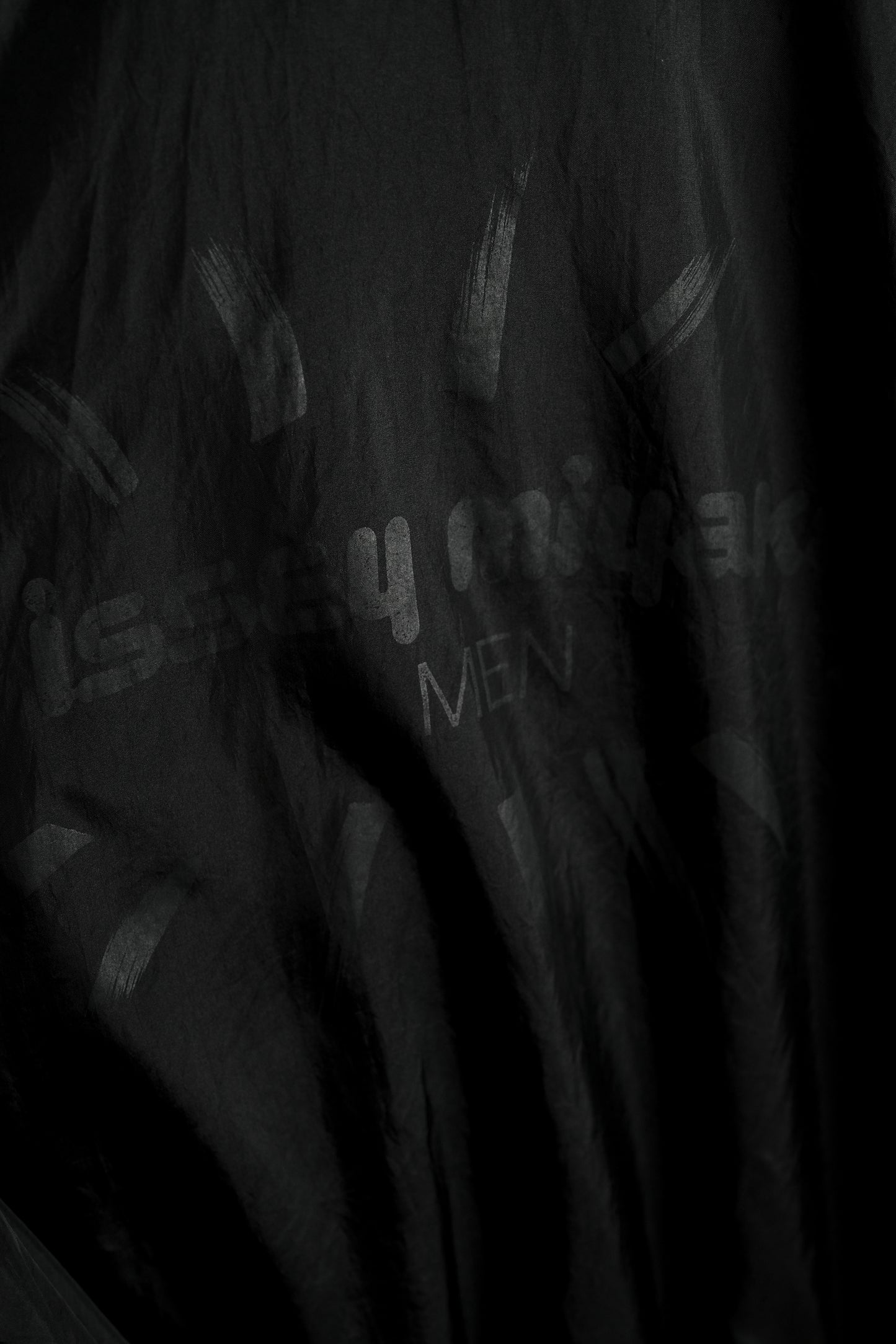 ISSEY MIYAKE MEN S/S1988 - Brush Tag Nylon Bomber Jacket