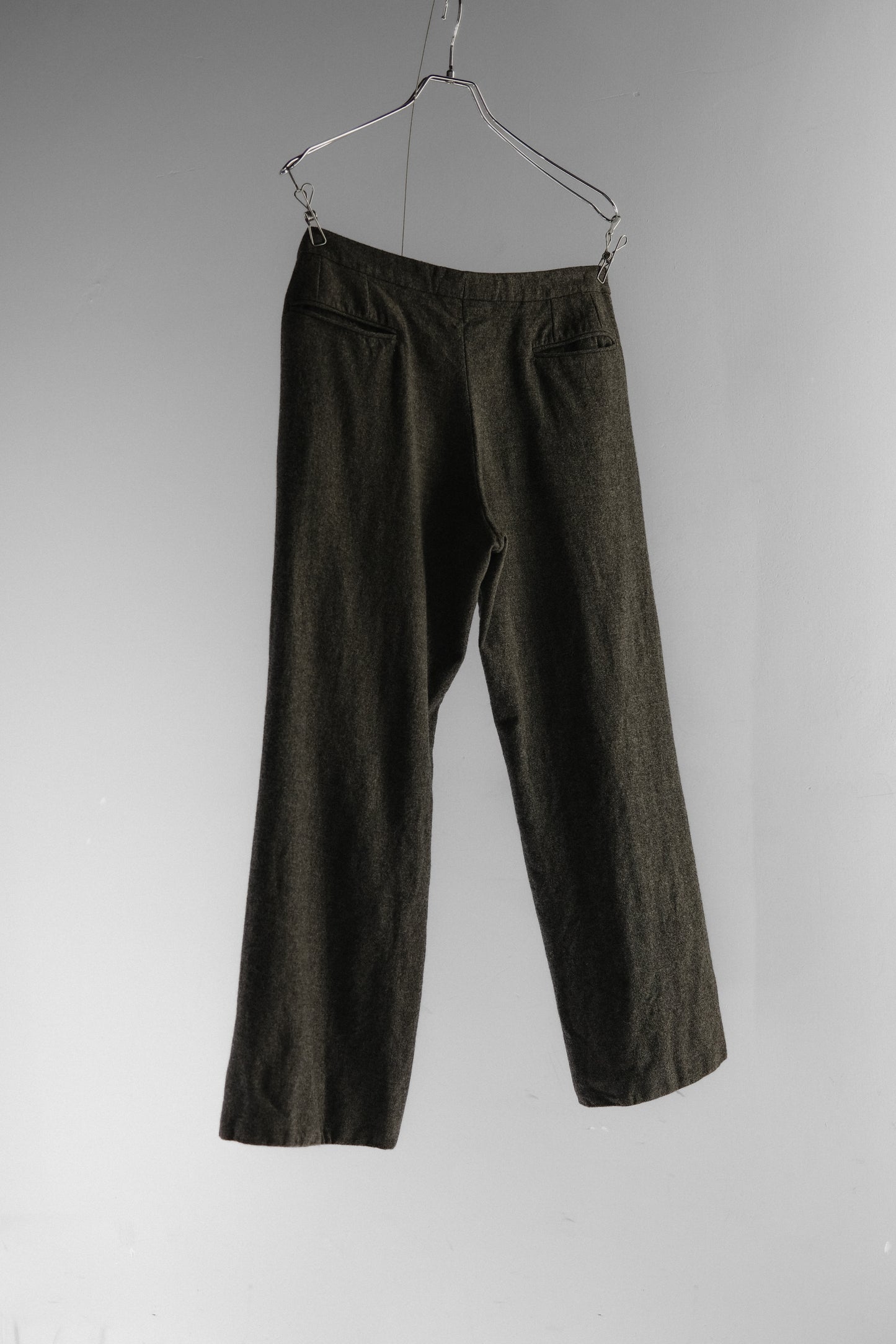 RAF SIMONS F/W2003 "Closer" - Brushed Wool Pants