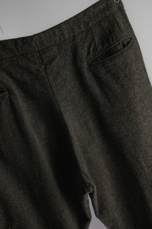 RAF SIMONS F/W2003 "Closer" - Brushed Wool Pants