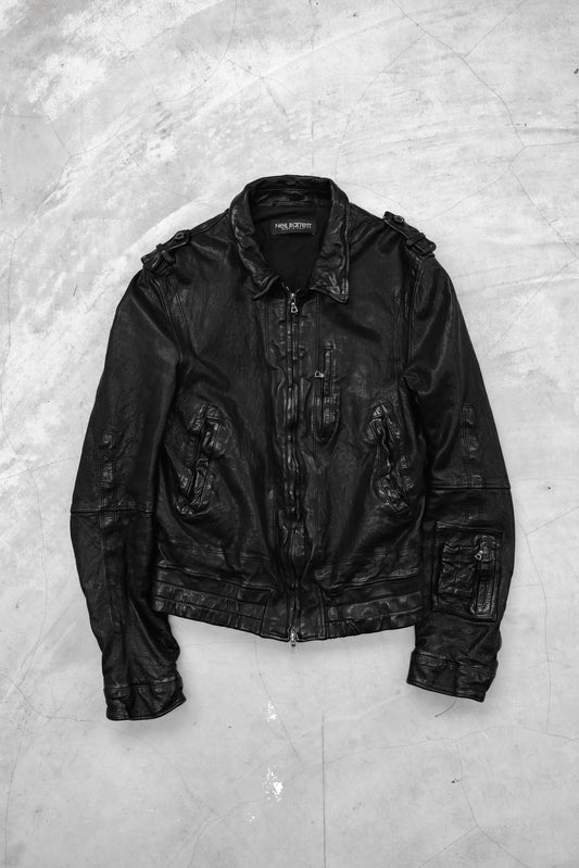 Neil Barrett 2000s - Buffalo Leather Blouson