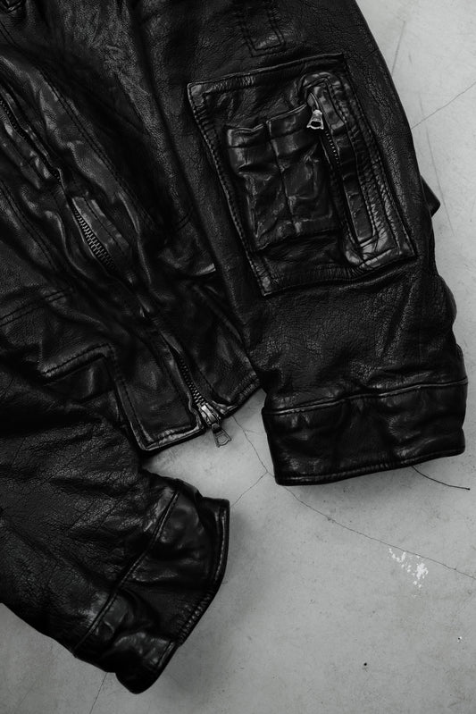 Neil Barrett 2000s - Buffalo Leather Blouson