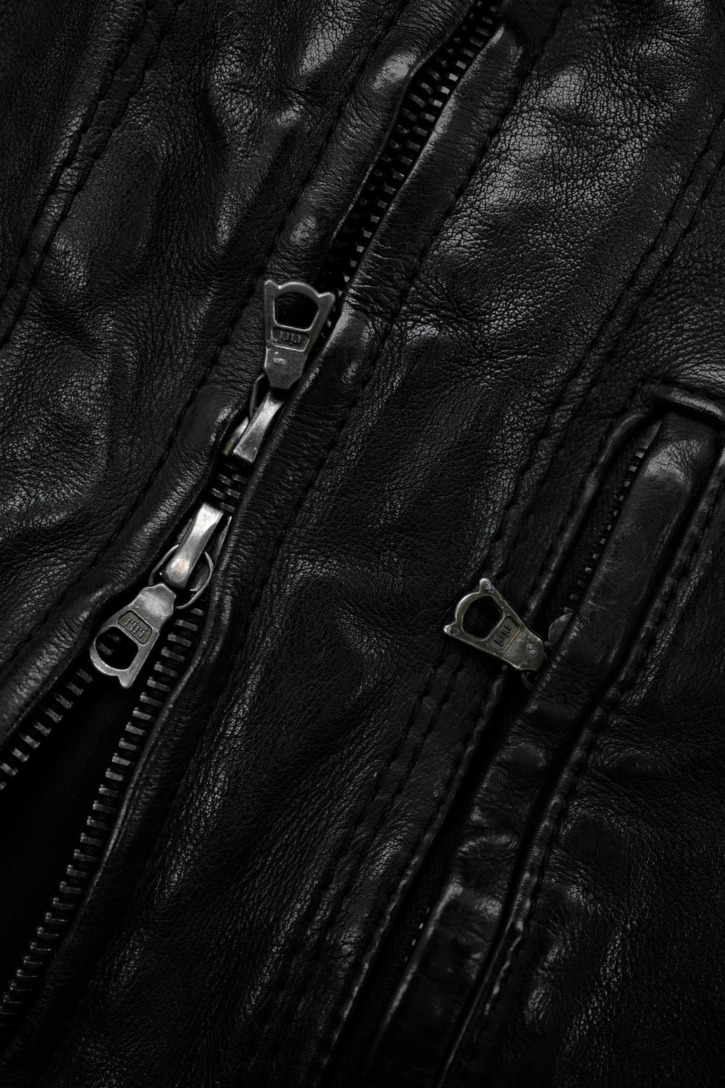 Neil Barrett 2000s - Buffalo Leather Blouson