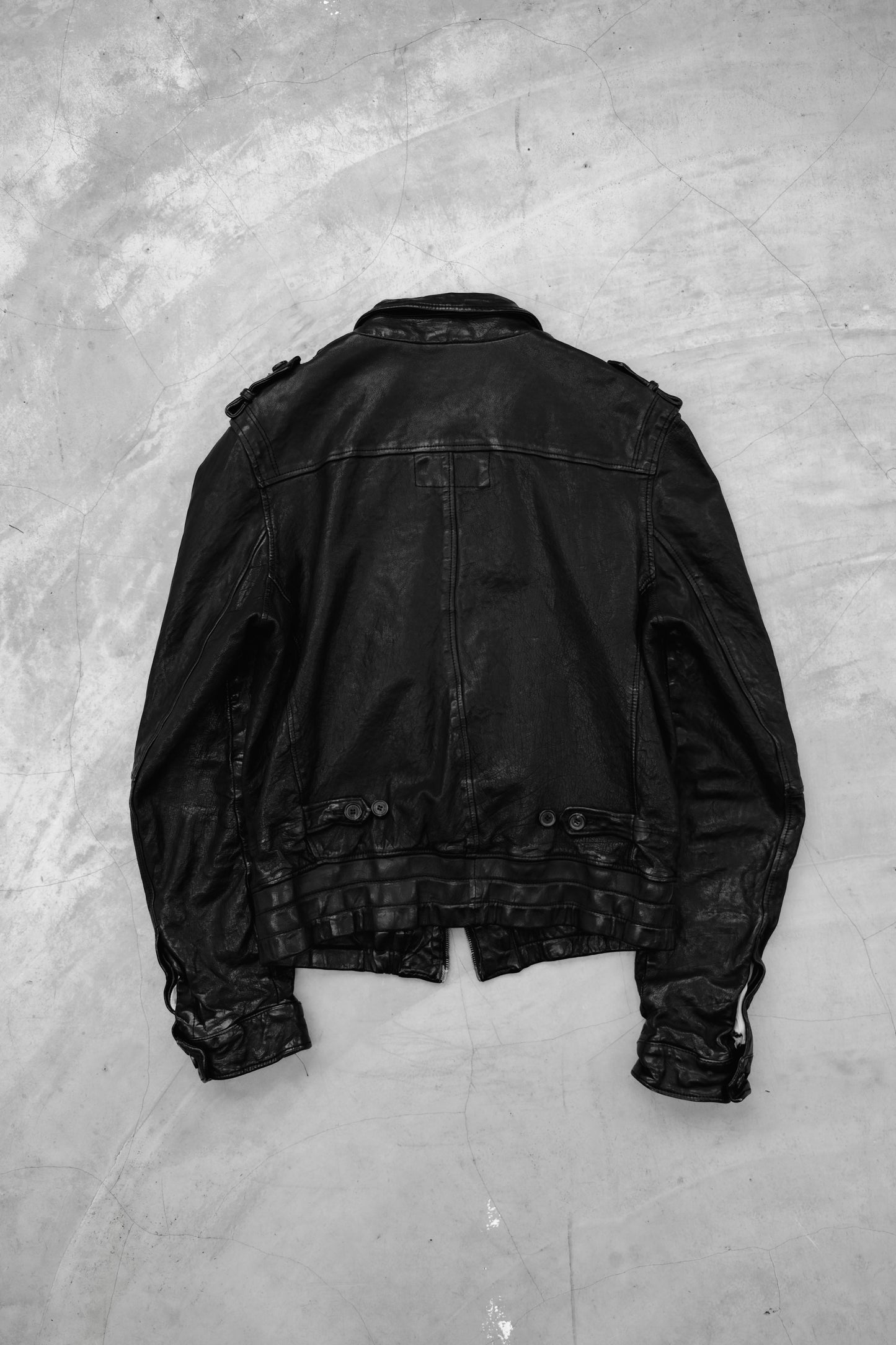 Neil Barrett 2000s - Buffalo Leather Blouson