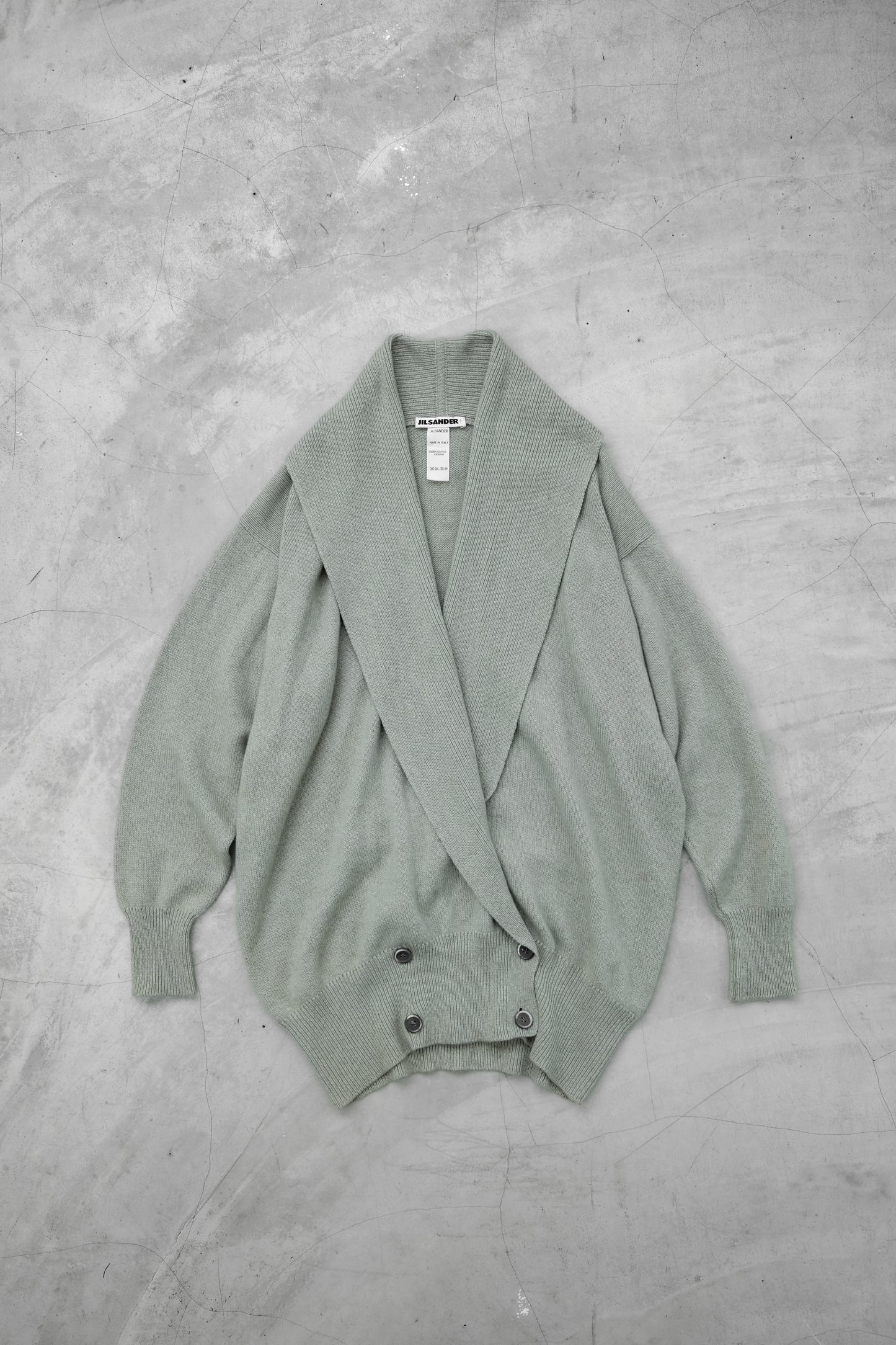 JIL SANDER Early 1990s - Cashmere Knit Cardigan