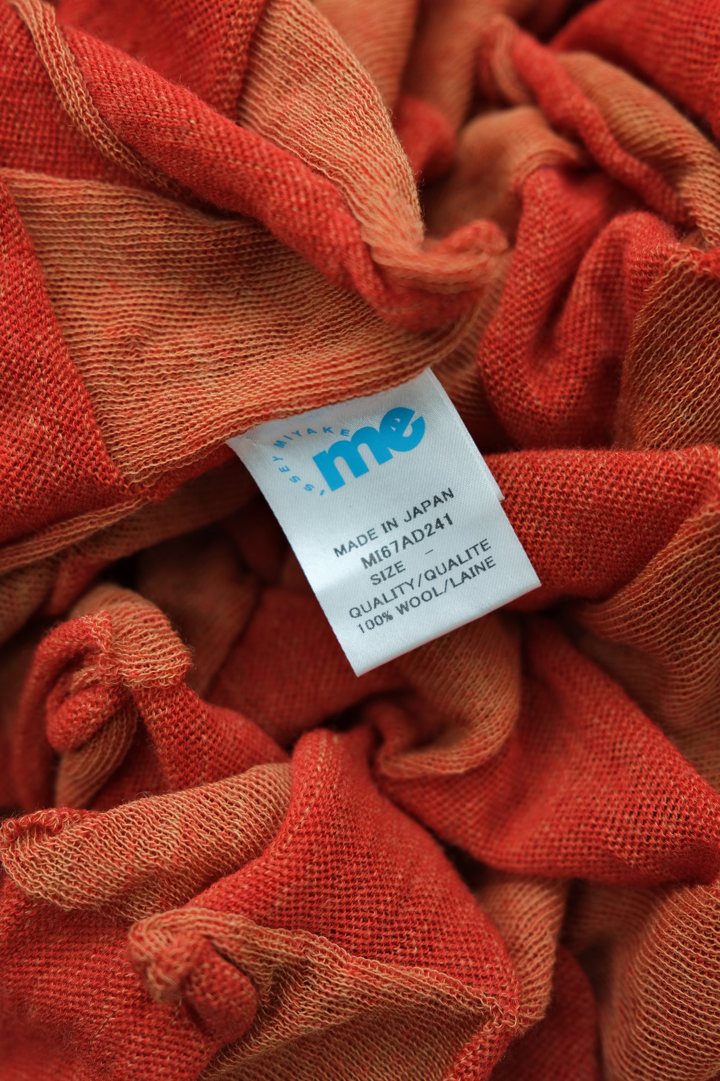 ISSEY MIYAKE me S/S2016 - SZ Knit Stole Scarf