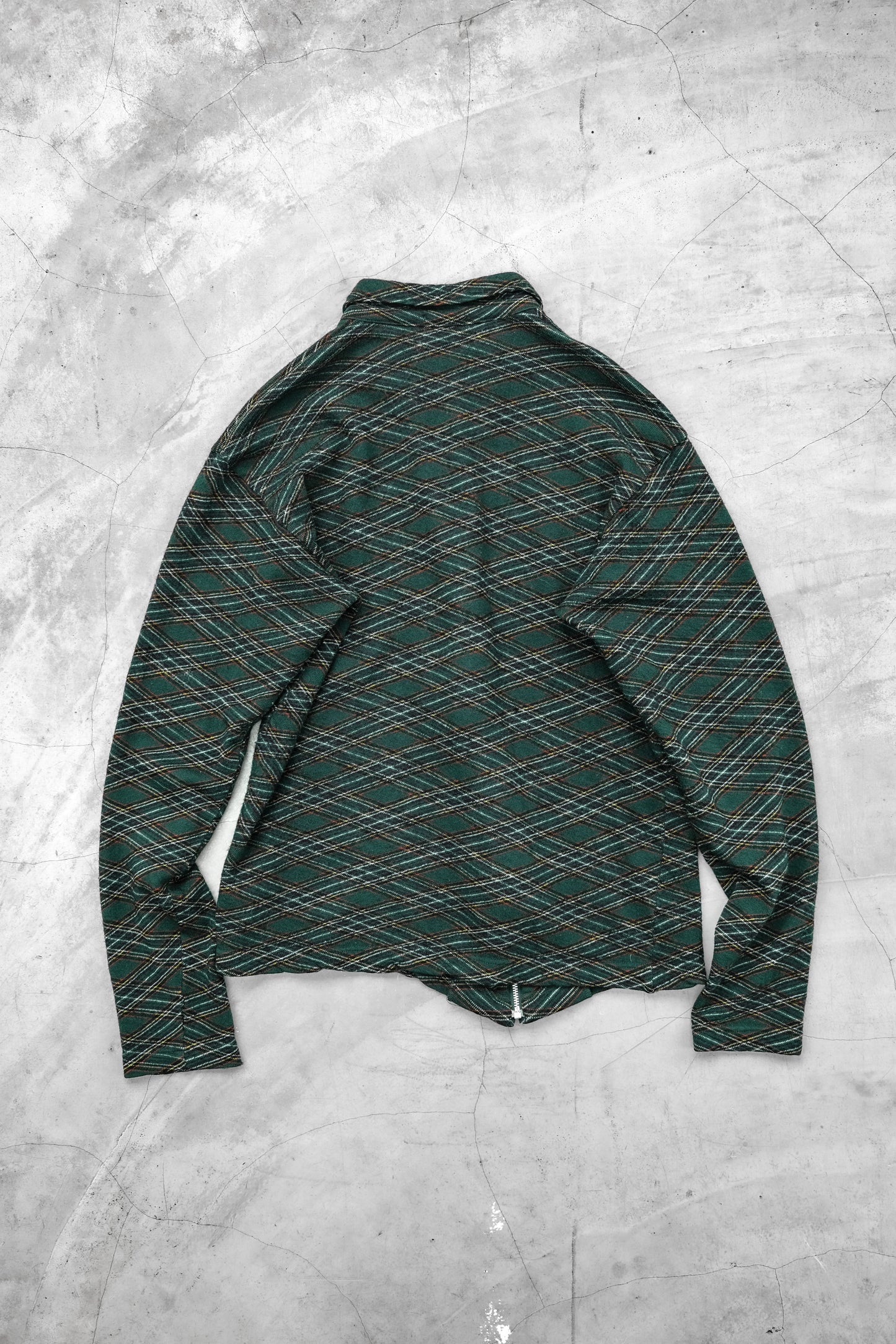 COMME des GARÇONS HOMME A/W2003 田中啓一時期 - Diagonal Zip Felted Wool Blouson