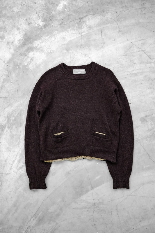 COMME des GARÇONS HOMME AD1997 田中啓一時期 - Cropped Sweater