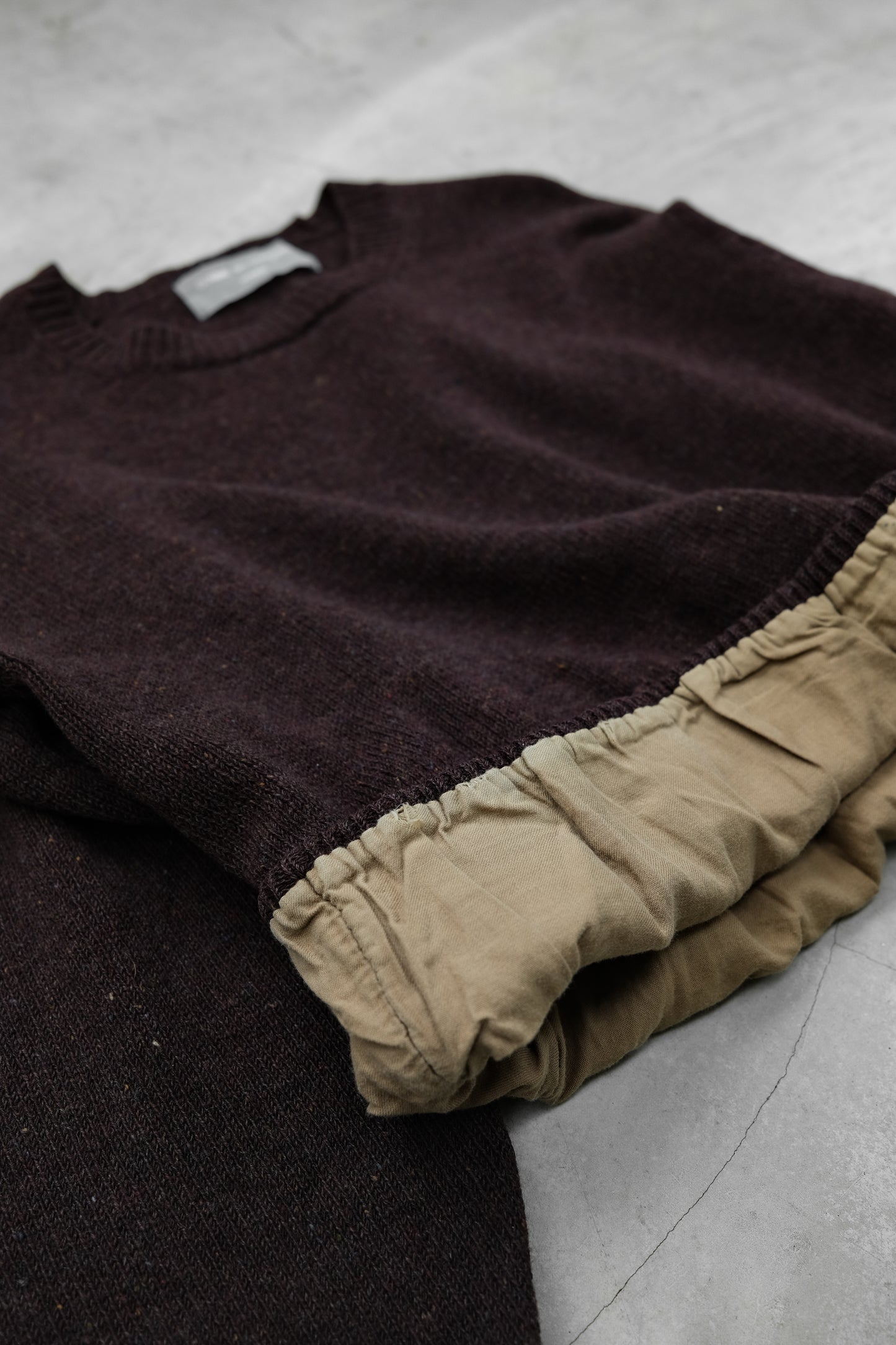 COMME des GARÇONS HOMME AD1997 田中啓一時期 - Cropped Sweater