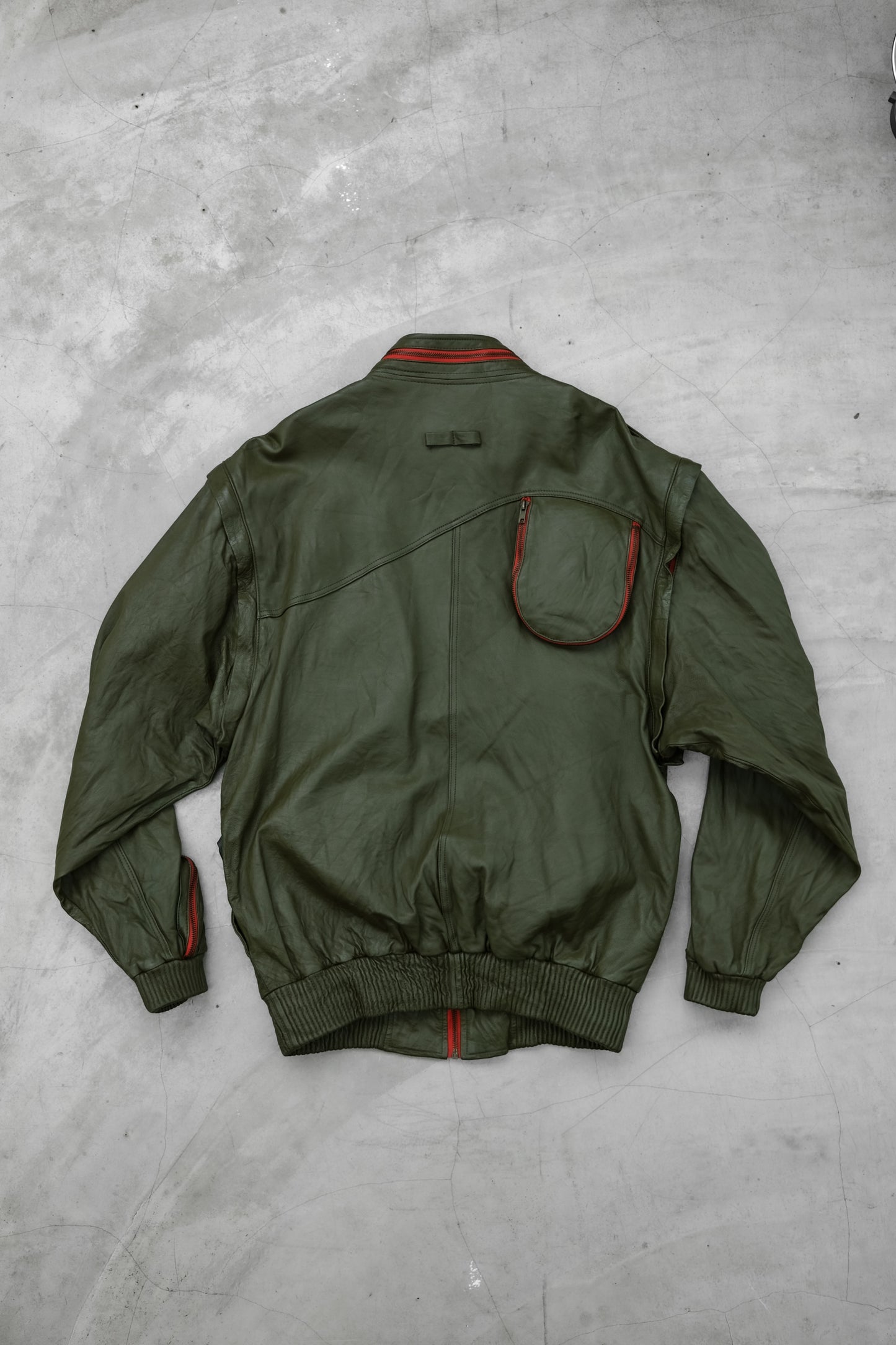 Omavi Den em jenz 2000s - Multi Pocket Cargo Bomber Jacket