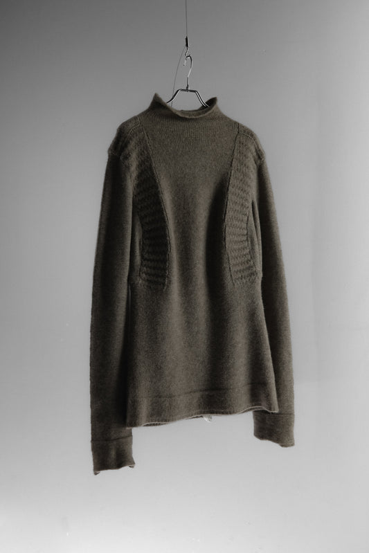 Rick Owens F/W2016 "MASTODON" - Yak Mock Neck Sweater
