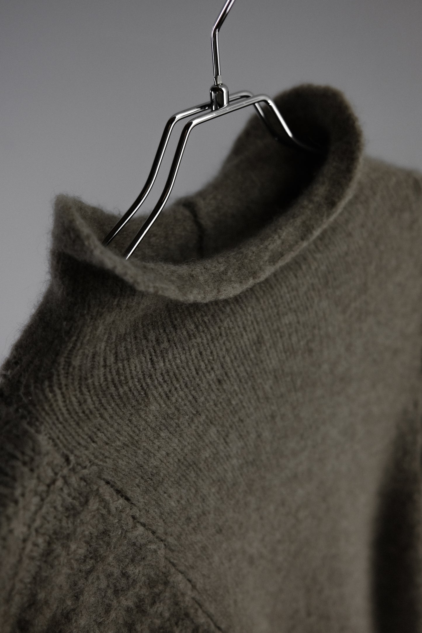 Rick Owens F/W2016 "MASTODON" - Yak Mock Neck Sweater