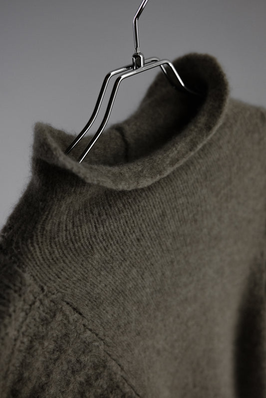 Rick Owens F/W2016 "MASTODON" - Yak Mock Neck Sweater