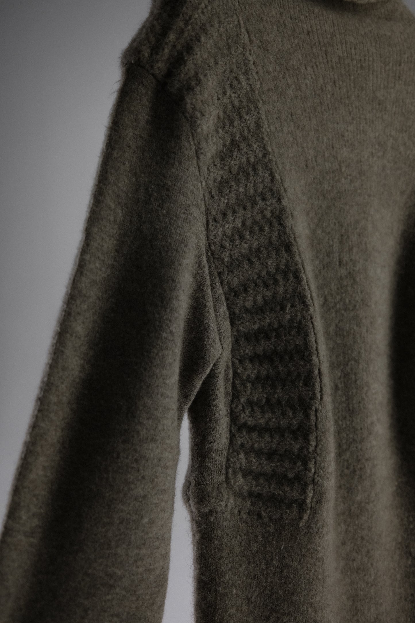 Rick Owens F/W2016 "MASTODON" - Yak Mock Neck Sweater