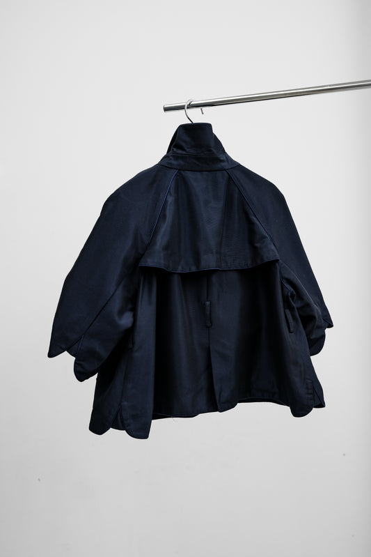Undercover S/S2008 “SUMMER MADNESS” Silk / Poly Cropped Shirt Jacket