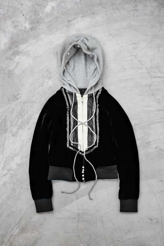Ato Matsumoto A/W2006 - Velvet Zip Hood Jacket
