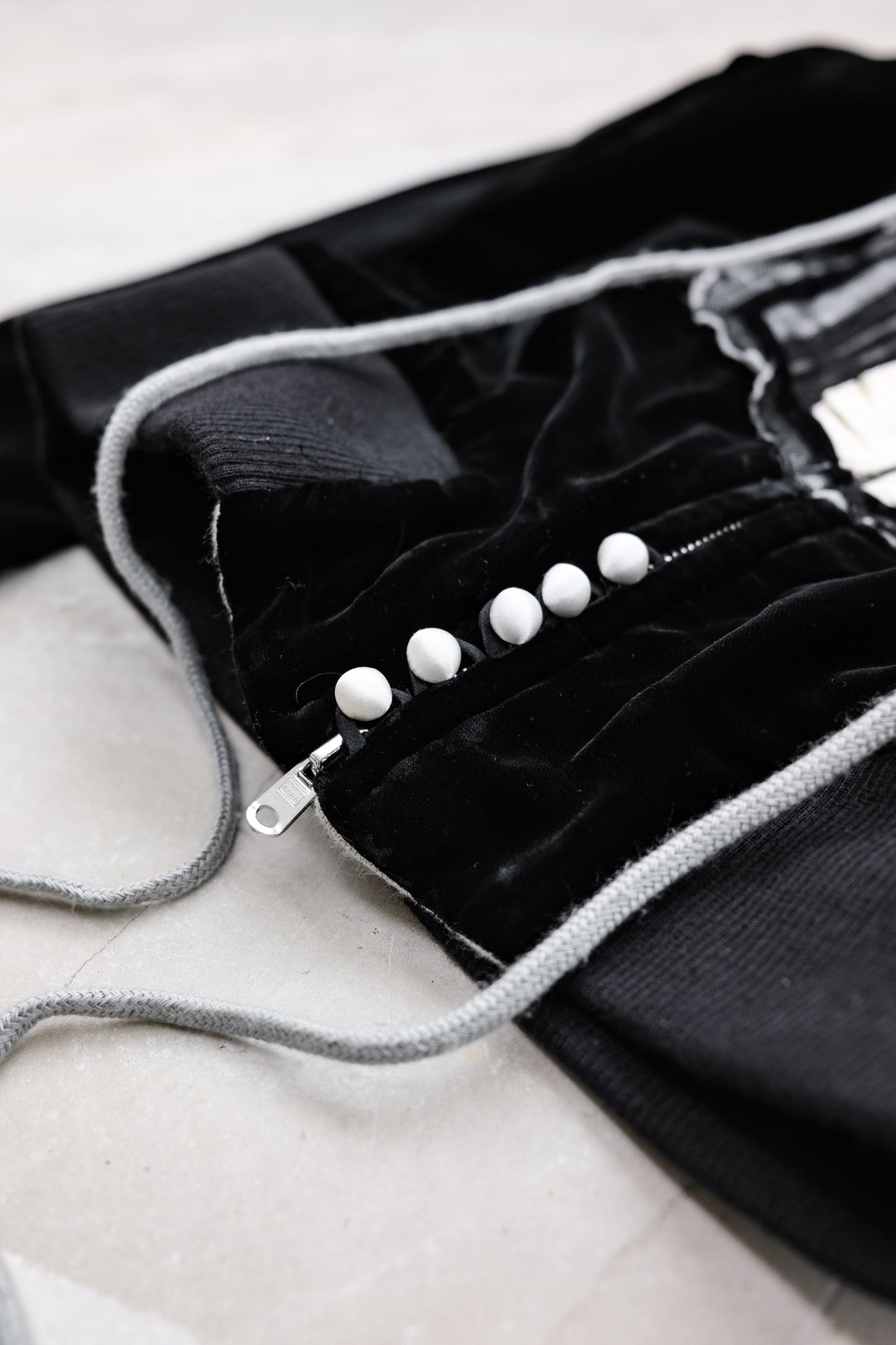 Ato Matsumoto A/W2006 - Velvet Zip Hood Jacket